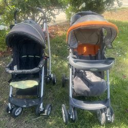 2 Strollers $15 and $25; Both For $35