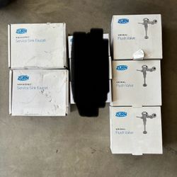 zurn service sink, and flush valve