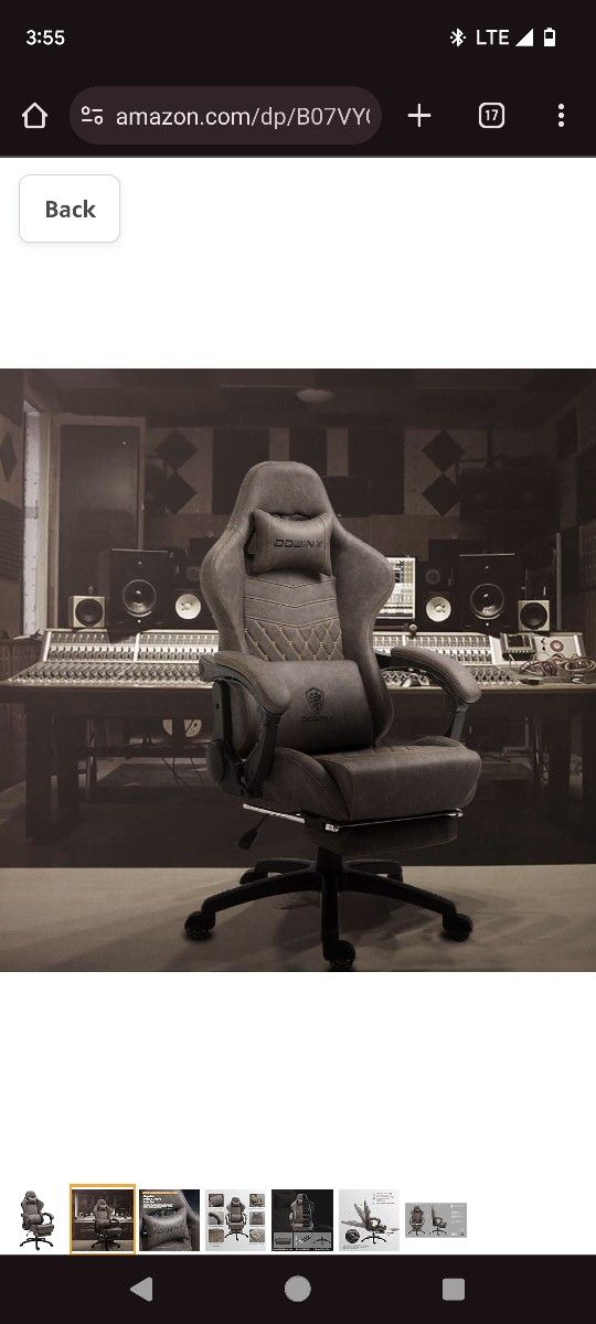 $150 DOWINX RECLINING GAMING COMPUTER CHAIR