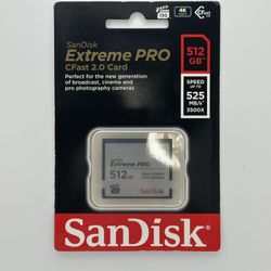 SanDisk CFast Card - 512GB