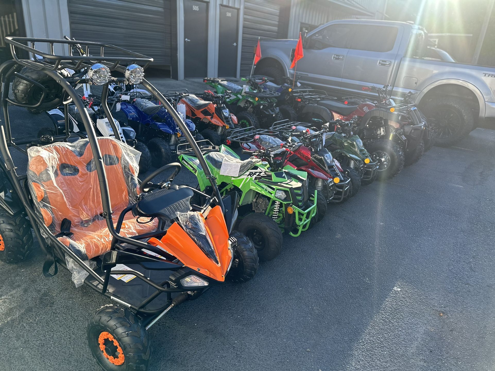 Gas ATV And Dirt Bikes