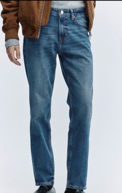 H&M light blue jeans $25