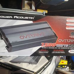 5000 WATT BASS AMPLIFIER NEW 