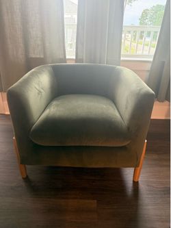 Olive green chair