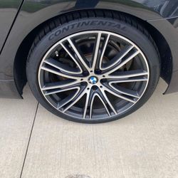 20 in 5x112 bmw rims for sale come with brand new tires. 1300 obo