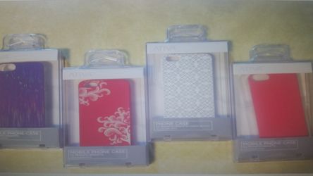 LOT OF 4 Ativa iphone 5/5s mobile phone case