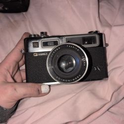 Yashica Electro 35 GSN film camera lens. 