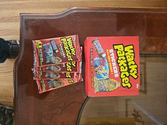 Wacky Packages stickers