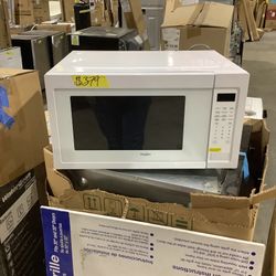 Whirlpool 2.2 cu. ft. Countertop Microwave in White with 1,200-Watt Cooking Power