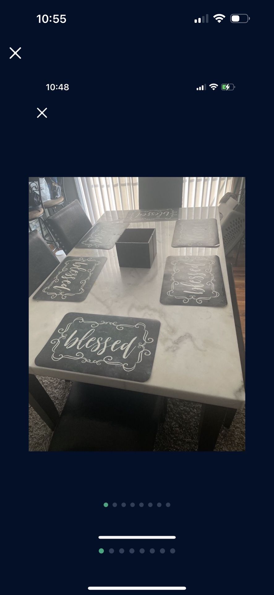 Granite Table Set