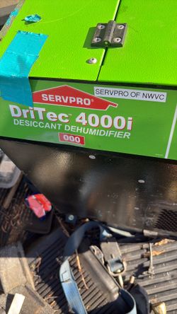 The Dri-Eaz DriTec 4000i Desiccant Dehumidifier