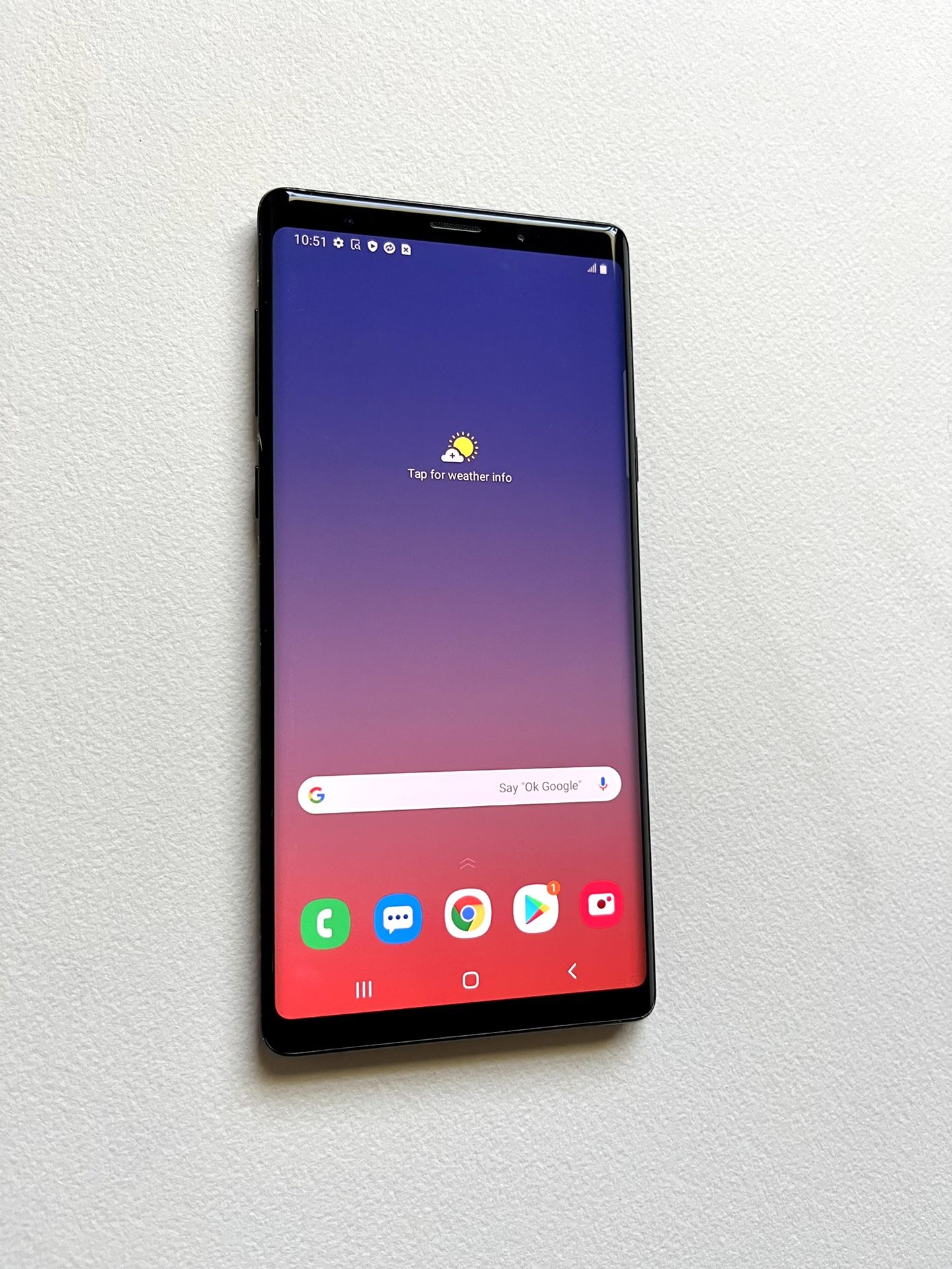 Samsung Galaxy Note 9 Unlocked 128gb Black for Sale in Helotes, TX