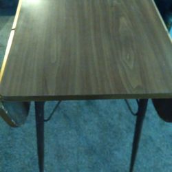 For Sale Antique Table , 2ft Across With Sides Down 3 Ft Opened .30 In Tall .