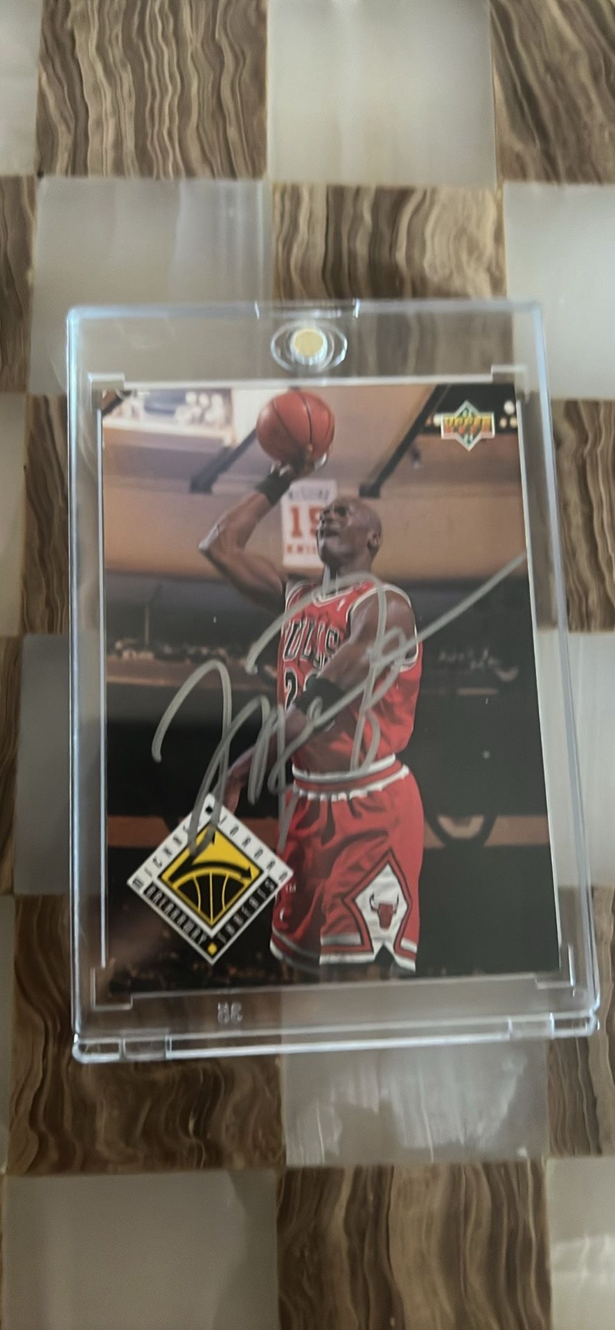 Autograph Michael Jordan Read The Descriptions