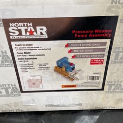 North Star Pressure Washer Pump New