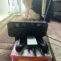 Nintendo Switch With 4 Games