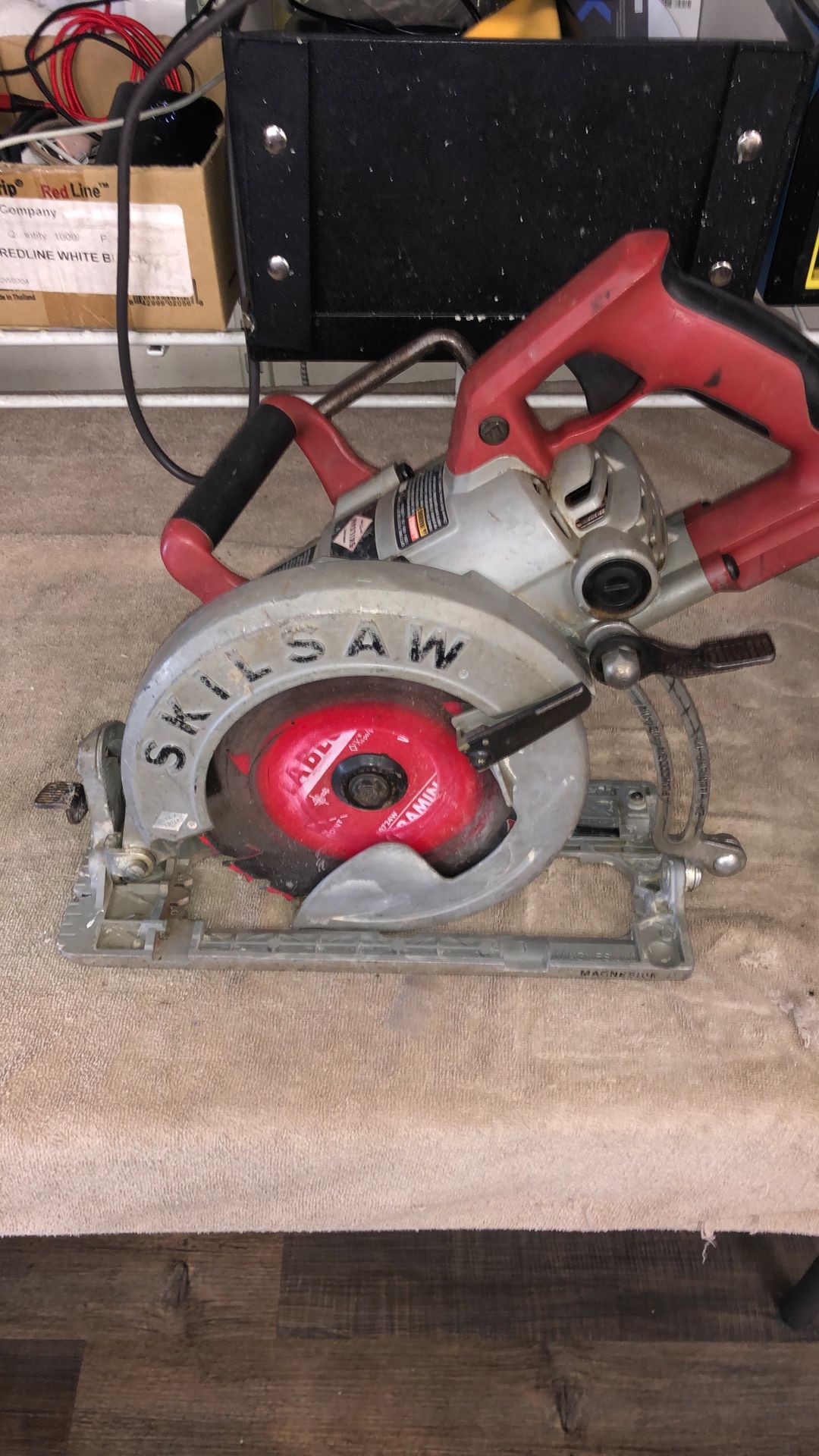 96091 Skilsaw Spt77wml 15amp 7-1/4” Corded Worm Drive Circular Saw 587413