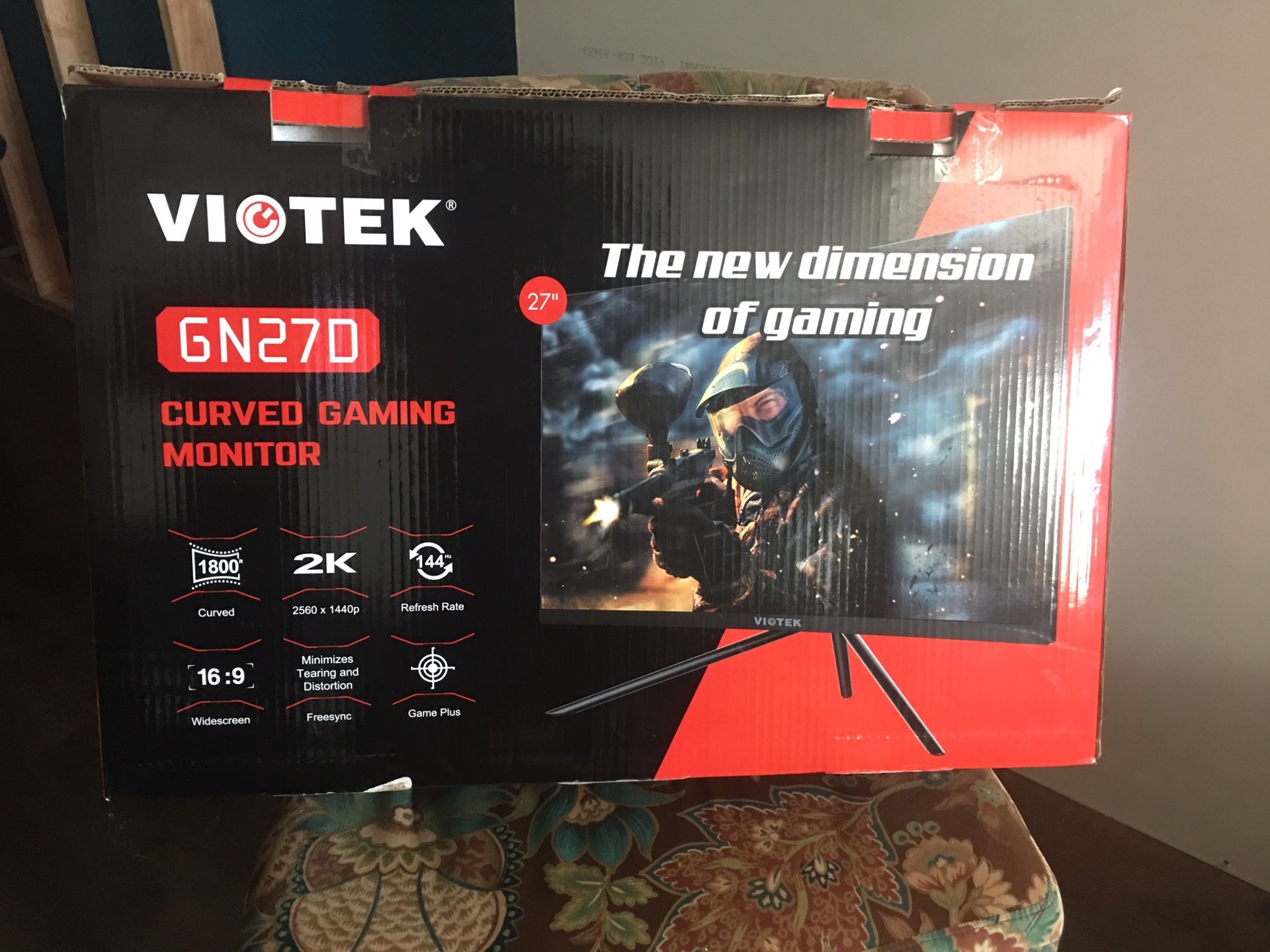 Viotek GN27DB 27” Curved Monitor