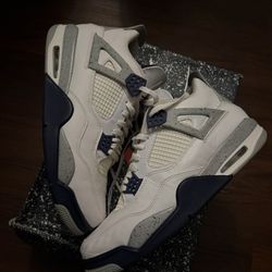 Midnight Navy 4s Jordans