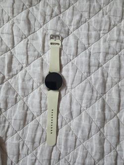 Samsung Galaxy Watch with White Band