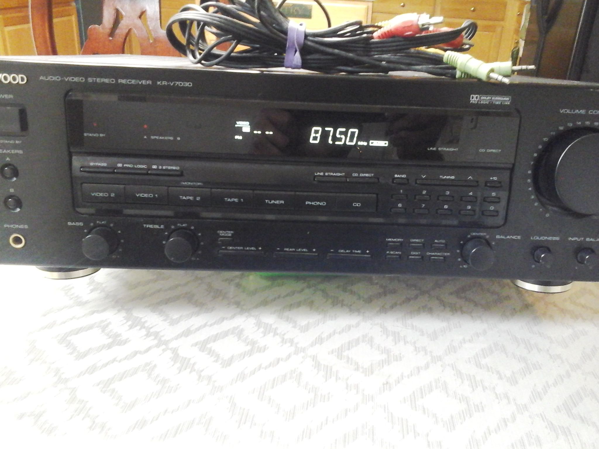 Kenwood Audio stereo Receiver input jack
