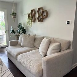 Living spaces grand down II sofa