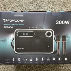 POWCONF SP400p Karaoke Machine