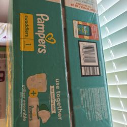 Unopened Diapers Newborn 