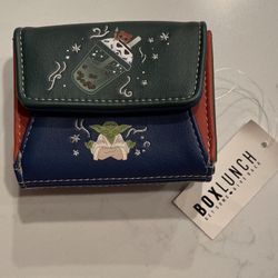 Star Wars Yoda Wallet/Coin Purse Boxlunch New 