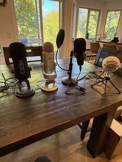 USB Mic’s Podcasting Recording Microphones