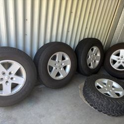 Jeep JK Rims With Tires