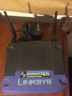 Linksys Wireless-G 2.4 GHz Broadband Routeruse WRT54G
