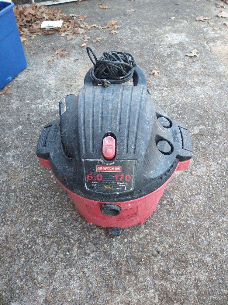Shop Vac 6.0 HP