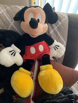 22” Mickey Mouse Plush New Old Stock
