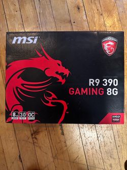 MSI R9-390 8G GPU
