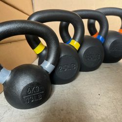 NEW Kettlebells Olympic Weights For Home Gym Kettle Bell Weight Set