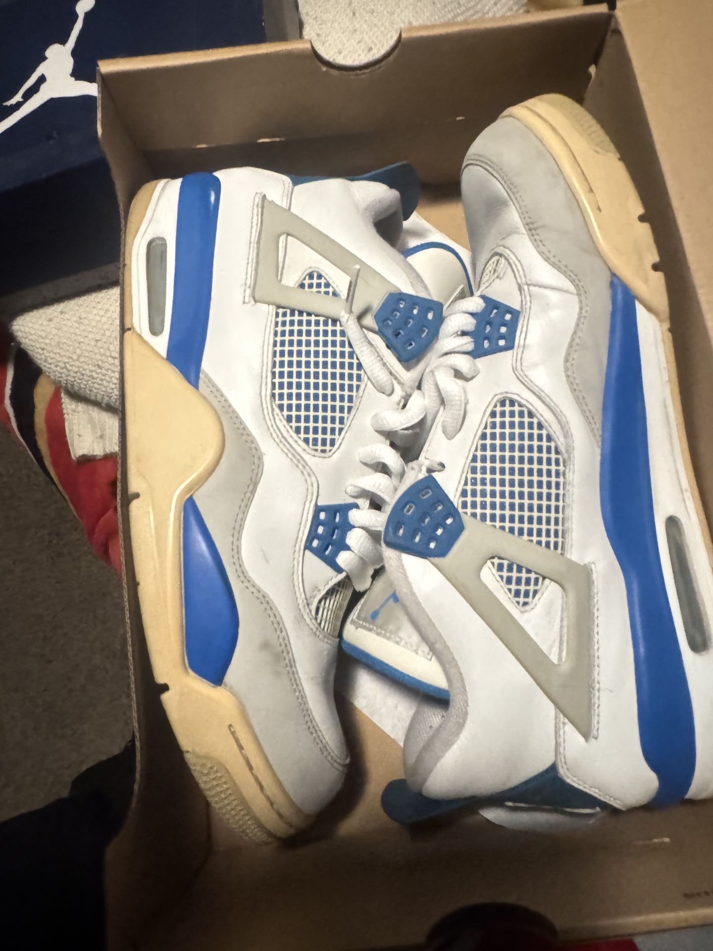 Jordan 4 Military Blue Size 12