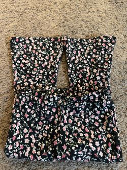Jessica Simpson Floral Flare Pants