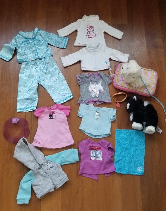 American Girll Doll Pet Coconut & Licorice Clothes