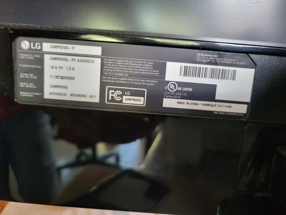 Computer Screen and Keyboard (Inclides Mouse)