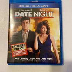 Date Night Blu Ray DVD 
