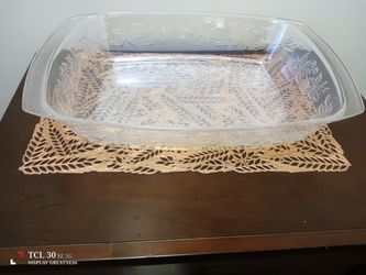 Crystal Serving Tray