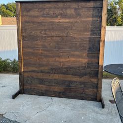 Rustic Wood Backdrop