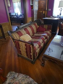 Upholstery Print Couch