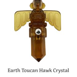 Skylanders Trap Team Earth Toucan Hawk Crystal 