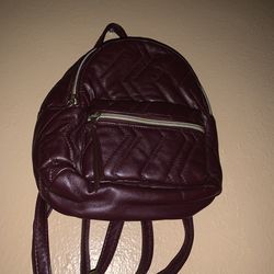 Dark Red Backpack