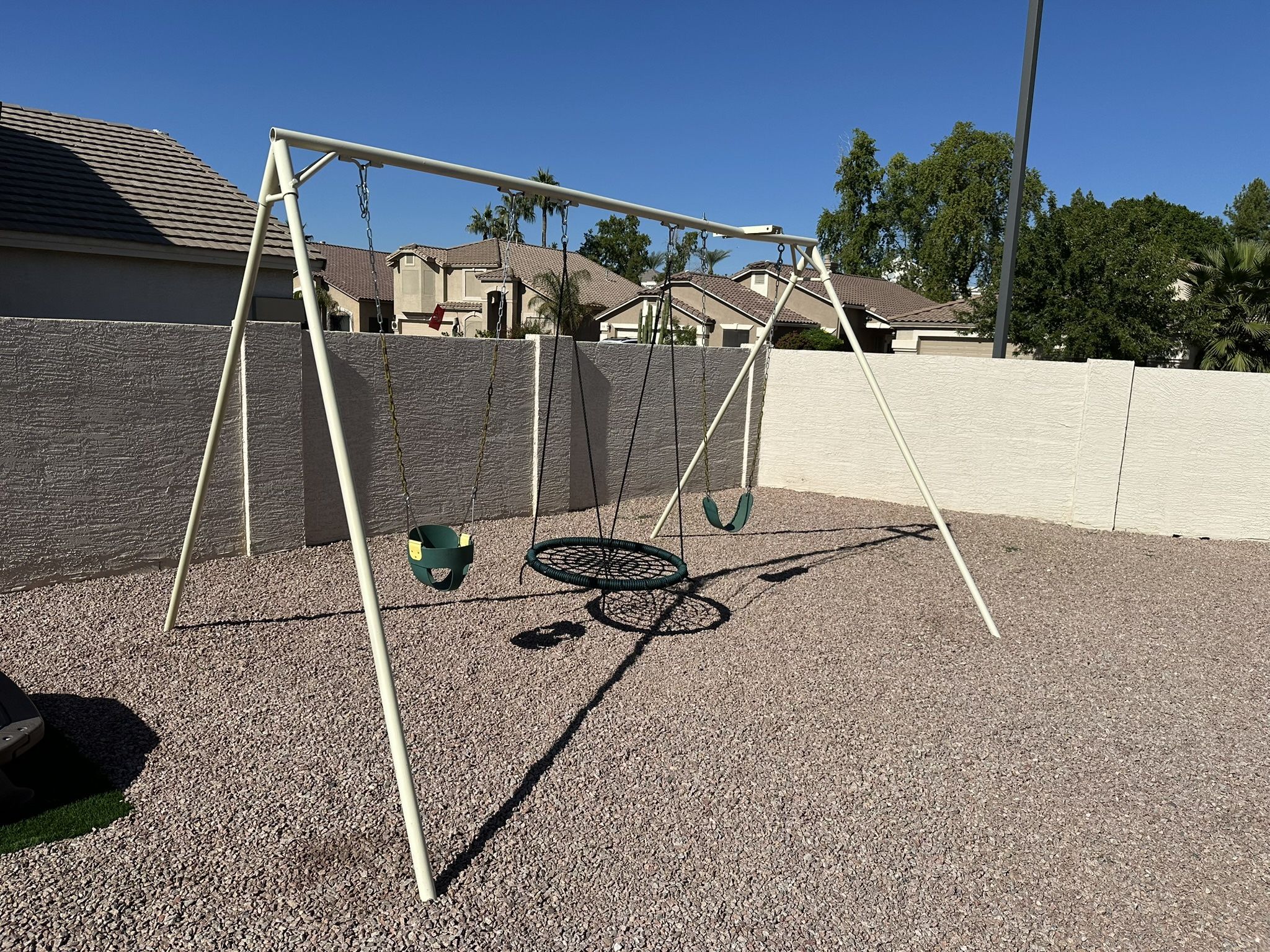 Metal Swing Set
