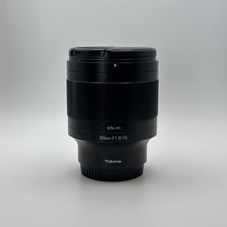 Tokina atx-m 85mm 1.8 FE Sony Lens