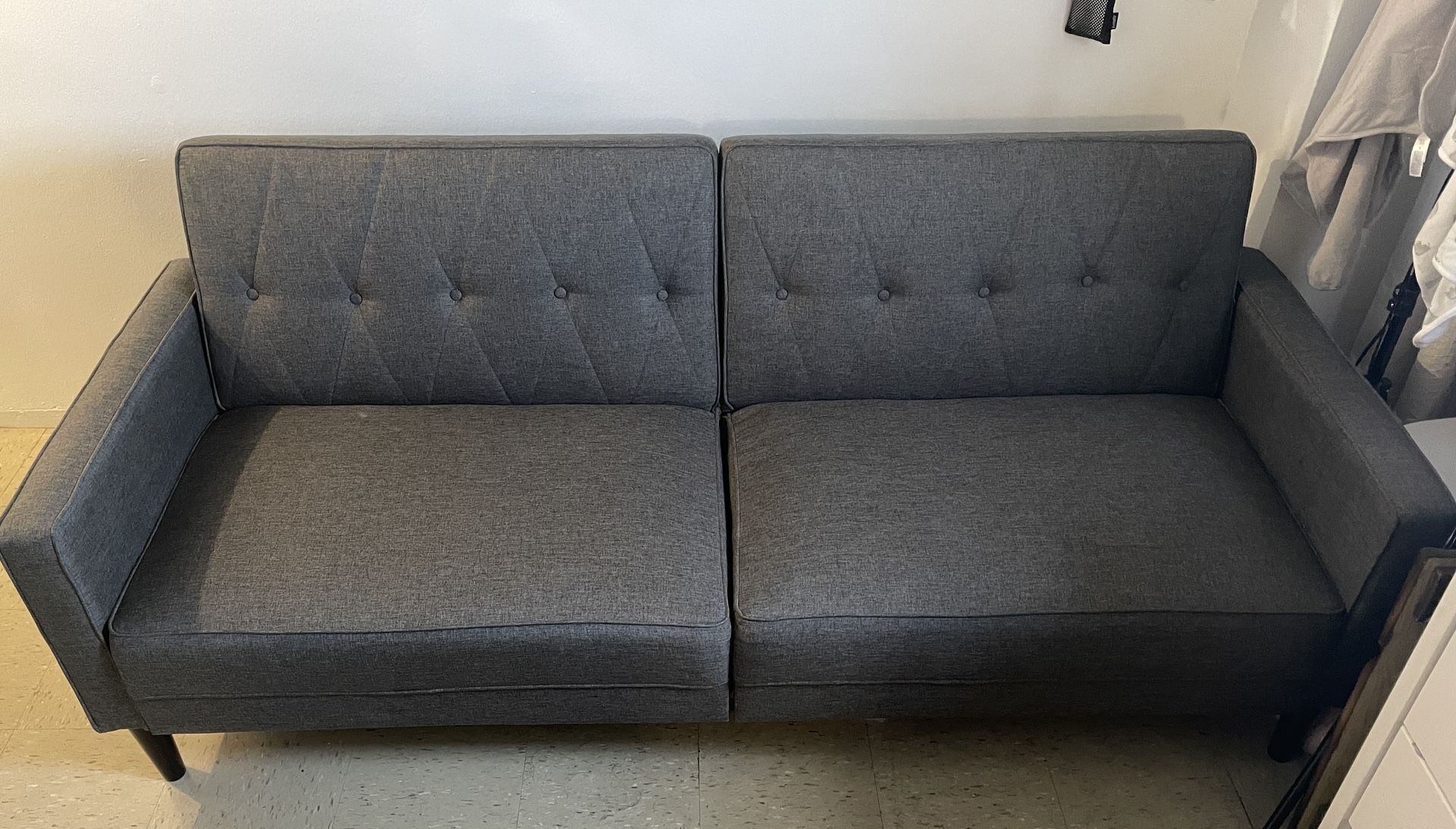 80 in. Reclining sleeper sofa bed