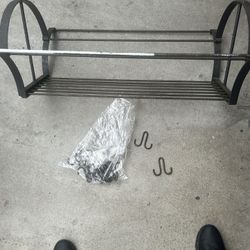 Black Pot Rack Heavy Duty (Pot Holder)